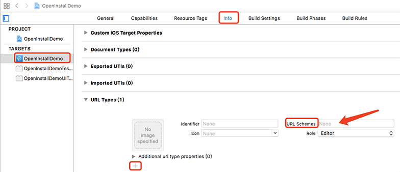 iOS scheme