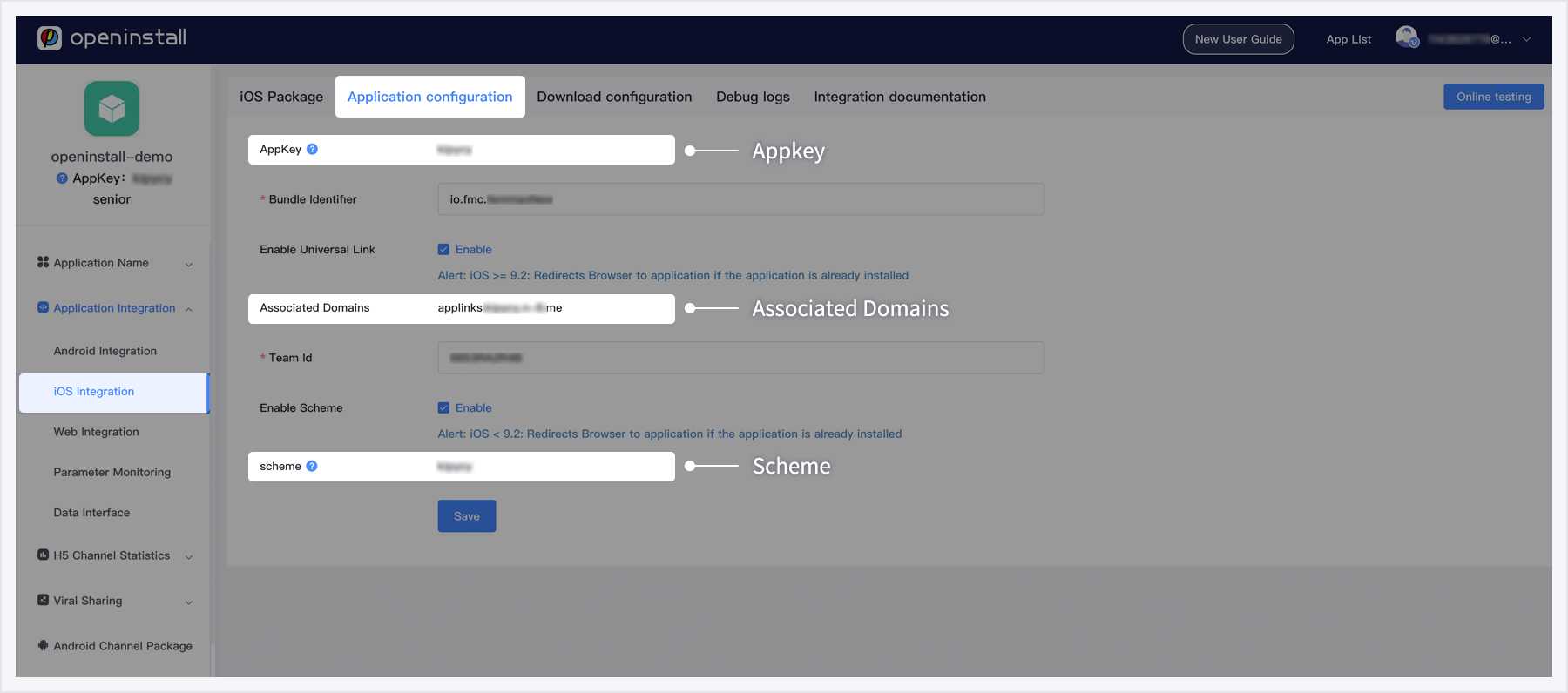 enable Associated Domains